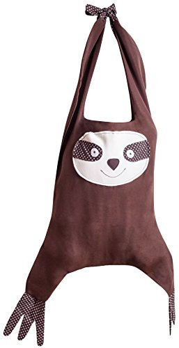 Wäschebeutel Wäschesack Aufbewahrung Schmutzige Wäsche Faultier Braun 39 x 36 cm Baumwolle Fair Trade Ringelsuse