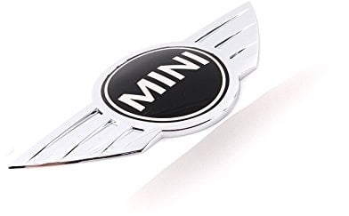 MINI Genuine Mini Rear Badge Chrome Fits F57 R52 R57 R57 LCI F55 F56 51147026186