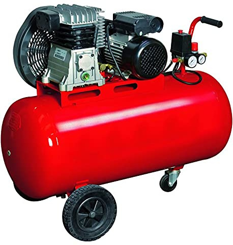 Kompressoren, 220 V, 2 Cil/Riemen 2 PS, 100 L