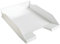 Exacompta 113213D 6er Pack Premium Briefablage Combo Midi DIN A4. Idealer Briefkorb für Ihre Organisation. Robuster und stapelbarer Ablagekorb Weiß glossy