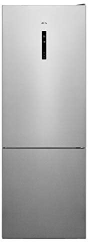 AEG RCB646E3MX Frigocongelatore Twintech, Capienza 333 l, Altezza 192 cm, Grigio(Inox)