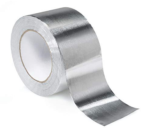 STERR - Aluminiumband Aluminiumfolienband Silber 75 mm X 50 m