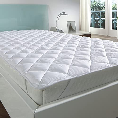 Bestlivings Matratzenschoner Microfaser 140x200 cm, 2cm Dicke Matratzenauflage, hochwertiger atmungsaktiver Matratzentopper