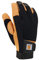 Carhartt Herren Kunstleder, hohe Fingerfertigkeit, berührungsempfindlich, sichere Manschette Handschuhe für kaltes Wetter, Schwarze Gerste, X-Large