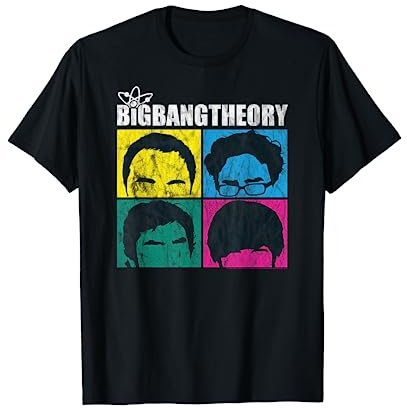 The Big Bang Theory Faces T-Shirt