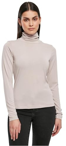 Urban Classics Damen Ladies Modal Turtleneck Longsleeve