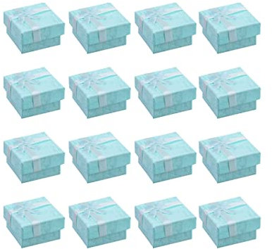 Cabilock 30 Stück Kartons Leere Geschenkbox Schmuckorganisator Für Halsketten Schmuckverpackung Schmuckschatullen Aus Pappe Mini Schmuckbeutel Für Den Massenverkauf Pappkarton Münze Reisen