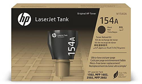 HP 154A Black Original Laserjet Tank Toner Reload Kit Toner, W1540A