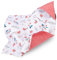 Totsy Baby Couverture nid d'ange Hiver Bebe 90 x 90 cm - Chanceliere enveloppante bébé Poussette ou Siege Auto Cosy Lavable nid d Ange pour Naissance Enfant Minky Renard Terre Cuite