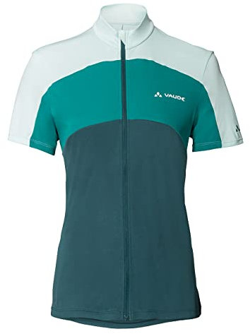 VAUDE Matera Kurzarm Full-Zip Trikot Damen grün