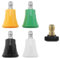 VGOL 5pcs Pressure Washer Nozzle 1/4Inch Quick Connect Nozzle Pressure Washing Tips for Driveways Sidewalks Decks Surfaces Cleaning High Pressure Washer Parts