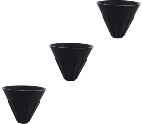 Hemobllo 3stücke Wiederverwendbarer Kaffeefilter Aus Lebensmittelechtem Praktischer Küchenfilter Hochtemperaturbeständig Für Einfache Kaffeezubereitung Für Unterwegs Hause