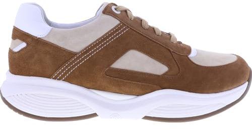 Xsensible Stretchwalker/Modell: SWX23 / Cognac Kombi Leder-Stretch / 325002-370 / Herren Sneaker