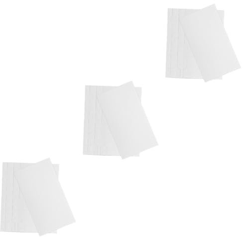 SOLUSTRE 15 Blätter doppelseitiges Schaumklebeband Zweiseitiges Doppelseitiges Klebeband zum Basteln aufkleber selbstklebende Schaumstoffhalterungen doppelte Klebehalterungen Kasten 3d