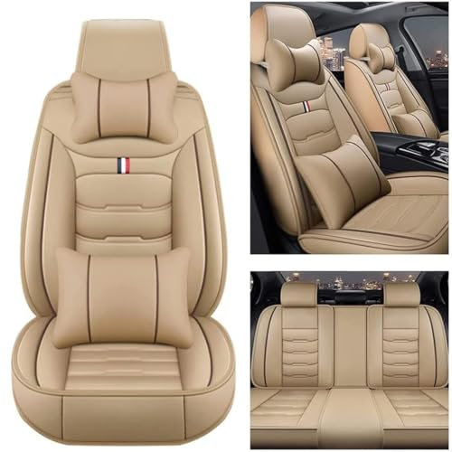 YYFYYDS Autositzbezug,kompatibel mit Suzuki Samurai,Autositzschoner,4-beige