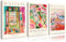 Henri Matisse Wandkunst, abstrakte Leinwand, Wandkunst, ästhetisches Bild, rosa Matisse-Poster, Landschaftsdrucke, Vintage-Blumengemälde für Schlafzimmer, Wohnzimmer, 40,6 x 61 x 7,6 cm, gerahmt
