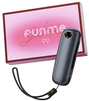 Wiederaufladbare Handwärmer 5000mAh【Geschenkbox】 Funme® Handwärmer Elektrisch USB Powerbank Wiederverwendbar Taschenwärmer Tragbare Max 60°C, Frauen, Ideal für Outdoor OT95