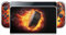 DeinDesign Skin kompatibel mit Nintendo Switch OLED Folie Sticker Eishockey Feuer