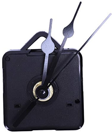 Barturry DIY Clock Mechanism Classic Hanging Black Quartz Watch Wall Clock Movement Mechanism Parts Repair Replacement Essential Tools