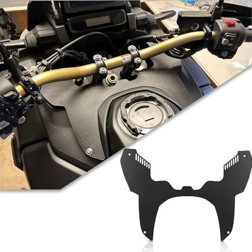 SHINKXMT Motorrad-Gabelschild-Aufwindabweiser Aufwind-Kraftstofftank-Windabweiser-Luftspoiler-Ersatz für Ho&nd&a Africa Twin Adventure Sports CRF1100L 2020-2025