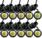 EE Support™ 10 X 12V 10W Auto Rückfahrscheinwerfer Wasserdicht Rückleuchte Rund Rücklicht Eagle Eye licht Tagfahrlicht