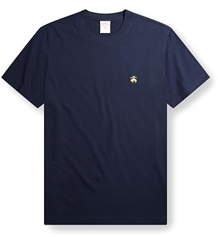 Brooks Brothers Herren-T-Shirt, kurzärmelig, Baumwolle, Rundhalsausschnitt, Logo