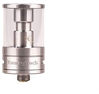 Kamry K1000 Plus - Tanque de Repuesto/Atomizador de rosca 510, Sub 0.5Ohm y flujo de Aire Variable, Sin Nicotina(Atomizador)