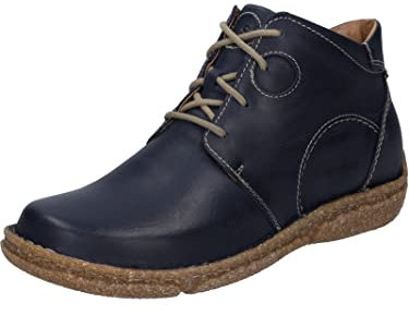 Josef Seibel Damen Schnürstiefeletten Neele 46,Weite G (Normal),Wechselfußbett,uebergangsschuhe,uebergangsstiefel,Boots,Ocean / 950-530,37 EU