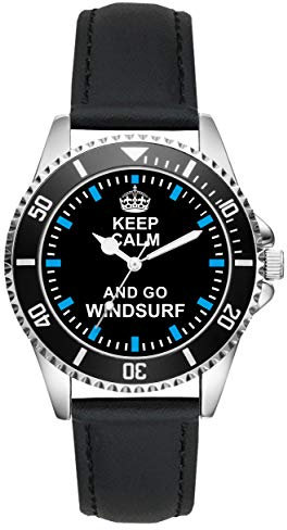 KIESENBERG Geschenk für Surfer Wellenreiter Uhr L-2055
