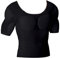 PAPIKOOL Hommes Faux Musculaires sous-Vêtements Slim T-Shirt Simulation De Muscle La Poitrine Costume Fitness (Size : L)