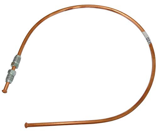 AERZETIX: Tubo per freno in rame Ø4.76mm con raccordi M10x1/M10x1 (60cm)