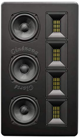 Earthquake Sound OW-C5 Cinenova Clarte On-Wall LCR Speaker 600W 8 Ohm
