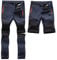 SANMIO Herren Wanderhose Zip Off Atmungsaktiv Arbeit Hosen Softshellhose Outdoor Sommer Funktionshose Trekkinghose Entfernbar Schnell Trockend (mit Gürtel) Blau, M
