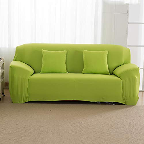 HONGBI Moderne Einfache Elastischer Sofabezug,Stretch Sofa-Überwürfe Sofahusse Couchbezug Sofabezüge Sofa überzug Einfarbige All-Inclusive Sofa Abdeckung Sesselbezug,Hussen für Sofa,Couch N 3 Sitzer