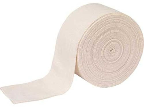 Safety First Aid Group HypaBand Tubular Bandage - Size D Large Wrist Elbow, Medium Ankle, Small Knee, White, 5m