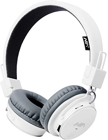 Aitalk NIA Q8 kabellose Kinder-Kopfhörer, multifunktional, faltbar, Bluetooth-Kopfhörer mit 40 mm Stereo-Treibern, Mikrofon, MP3-Player, eingebautem FM-Radio für Kinder/Jungen/Mädchen/Fire Tablet/iPad