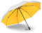 Meichoon Paraguas portátil de viaje 8 costillas, resistente al viento, pequeño, compacto, ligero, fuerte, mini plegable y portátil, mochila para coche, sombrilla para lluvia y sol amarillo