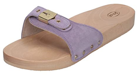 Scholl Pescura Flat, Sandali Donna, Lilla, 38 EU