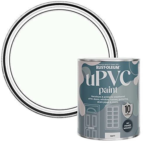 Rust-Oleum Grey uPVC Door and Window Paint in Matt Finish - Moonstone 750ml
