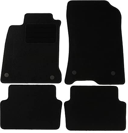 Tapis de voiture en velours parfaitement adaptés pour Renault Laguna III 2007-2015