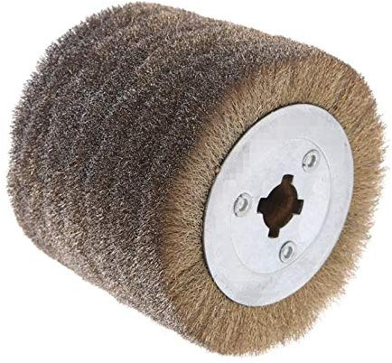 RETHPA Cepillos Taladro de Alambre,Cepillo de Alambre Desbarbado abrasivo Alambre de Acero Inoxidable Cepillo Redondo Pulido Pulido Rueda tampón (Color : 0.5)