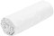 STOF - Drap Housse -Taille 140x200 cm Grand Bonnet 30 cm -100% Coton certifié Oeko-Tex - Couleur Blanc -Modèle Eden - Linge de Lit pour Maison - Doux et Confortable pour Nid Douillet