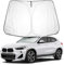 BIXUAN X2 Parasol Compatible con BMW X2 F39 2019-2023 Parabrisas para F39 el Auto Frontscheibenabdeckung Wind para X2 Frontscheibe Blockiert UV Abdeckung Faltbar