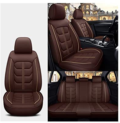 Nonuin Auto Sitzbezüge Autositzbezüge Komplettset Für Peugeot 207 206 2008 308 307 SW 301 Auto Protector Zubehör (Color : Standard, Größe : 2)
