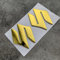 Logo Auto Emblem für Suzuki S-Cross 3D, Abzeichen Logo Buchstaben Wort Emblem Aufkleber, Zeichen Emblem Logo Abzeichen Sticker Abziehbilder,B Gold