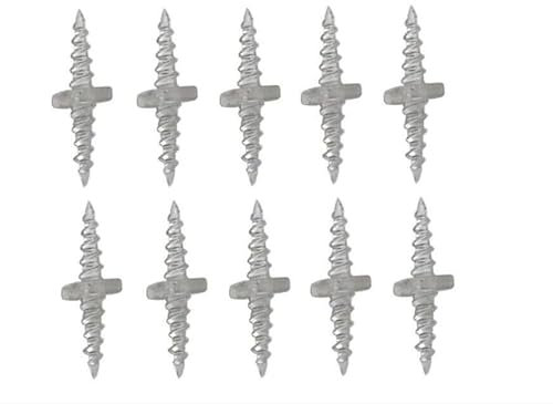 Torchwood Tackle Double ended Carp Fishing Bait Screws Great for snow man Fishing Terminal Tackle