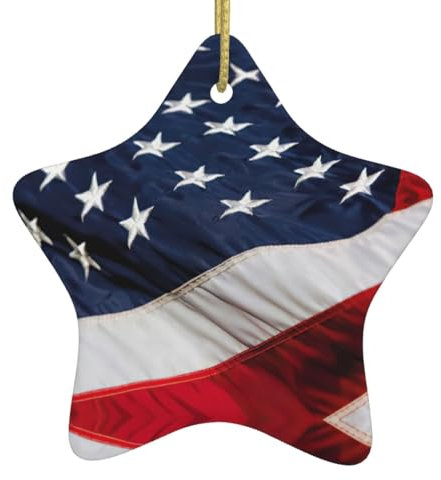 Weihnachtskugeln Christbaumschmuck Christbaumschmuck Weihnachtsschmuck Amerikanische Flagge