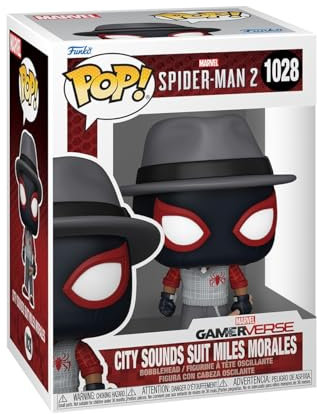Funko Pop! Games: SM2VG - City Sounds Miles - Spider-Man 2 Video Game - Figura de Vinilo Coleccionable - Idea de Regalo - Mercancia Oficial - Juguetes para Niños y Adultos - Video Games Fans