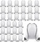 Torribaly Lot de 30 sacs blancs avec cordon de serrage pour sublimation, sac à cordon de serrage, sac à dos, sac à poussière, sac d'entraînement pour la chaleur, sac à dos à cordon de serrage, sac à