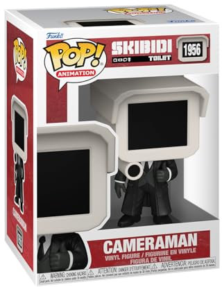 Funko Pop! Vinyl: Skibidi Toilet - Cameraman - Collectable Vinyl Figure - Gift Idea - Official Merchandise - Toys for Kids & Adults - Ad Icons Fans - Model Figure for Collectors and Display